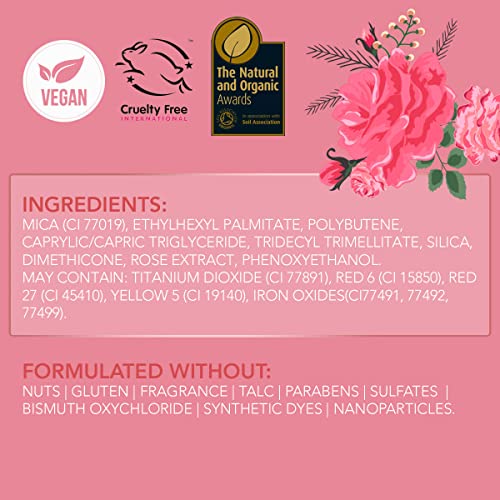 Rachel Couture Matte Lipstick With High Impact Color | Vegan & Cruelty Free | Infused With Rose Extract - 0.12 Oz - Nude #TOP5