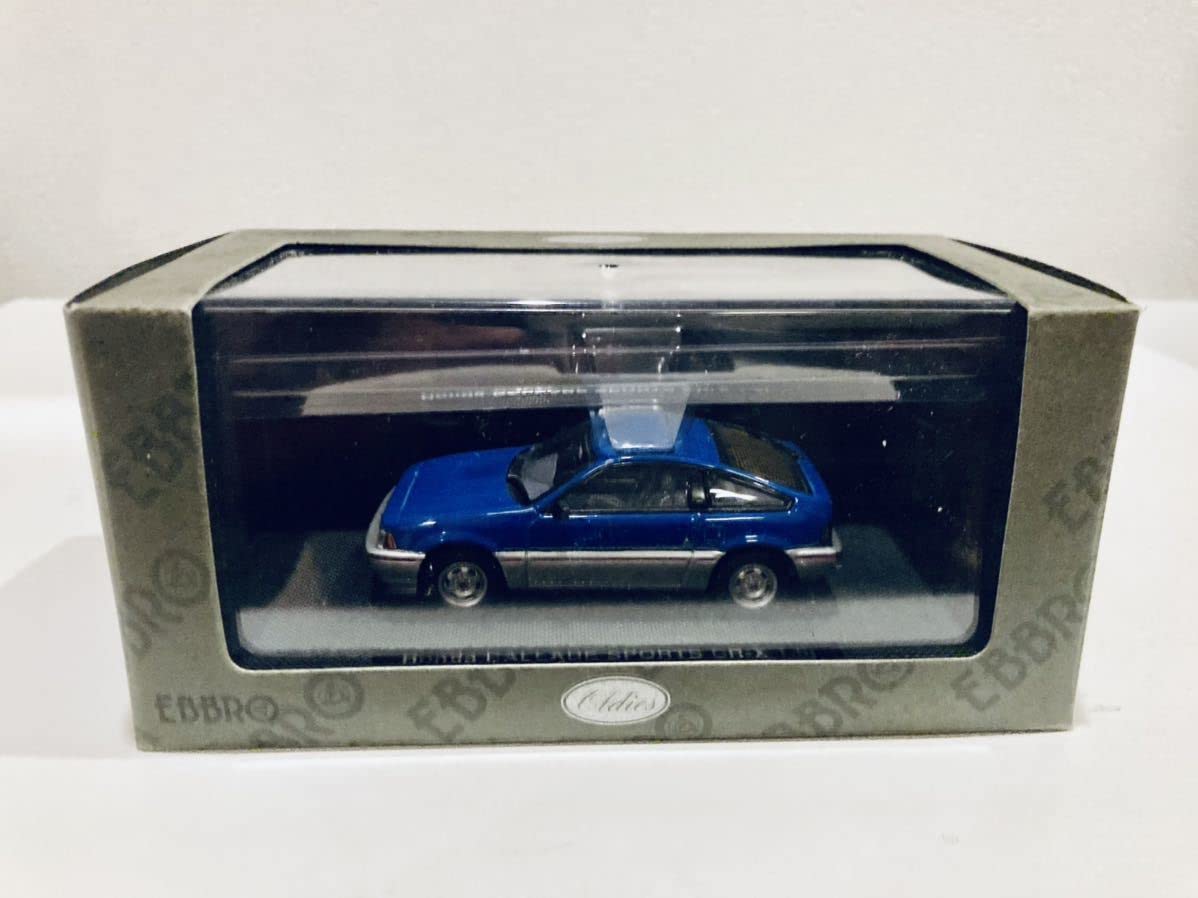 Amazon | 1/43 エブロ ホンダ バラード スポーツ CR-X 1.5i ブルー