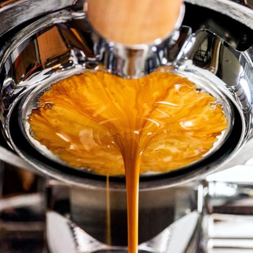 Image of 58mm 3 Ears Portafilter Bottomless Wooden Handle with 18g Basket and Compatible with Barsetto, Calphalon Temp IQ, CASABREWS, Neutron Pro, Breville Barista Mini /Max & More Coffee Machines.