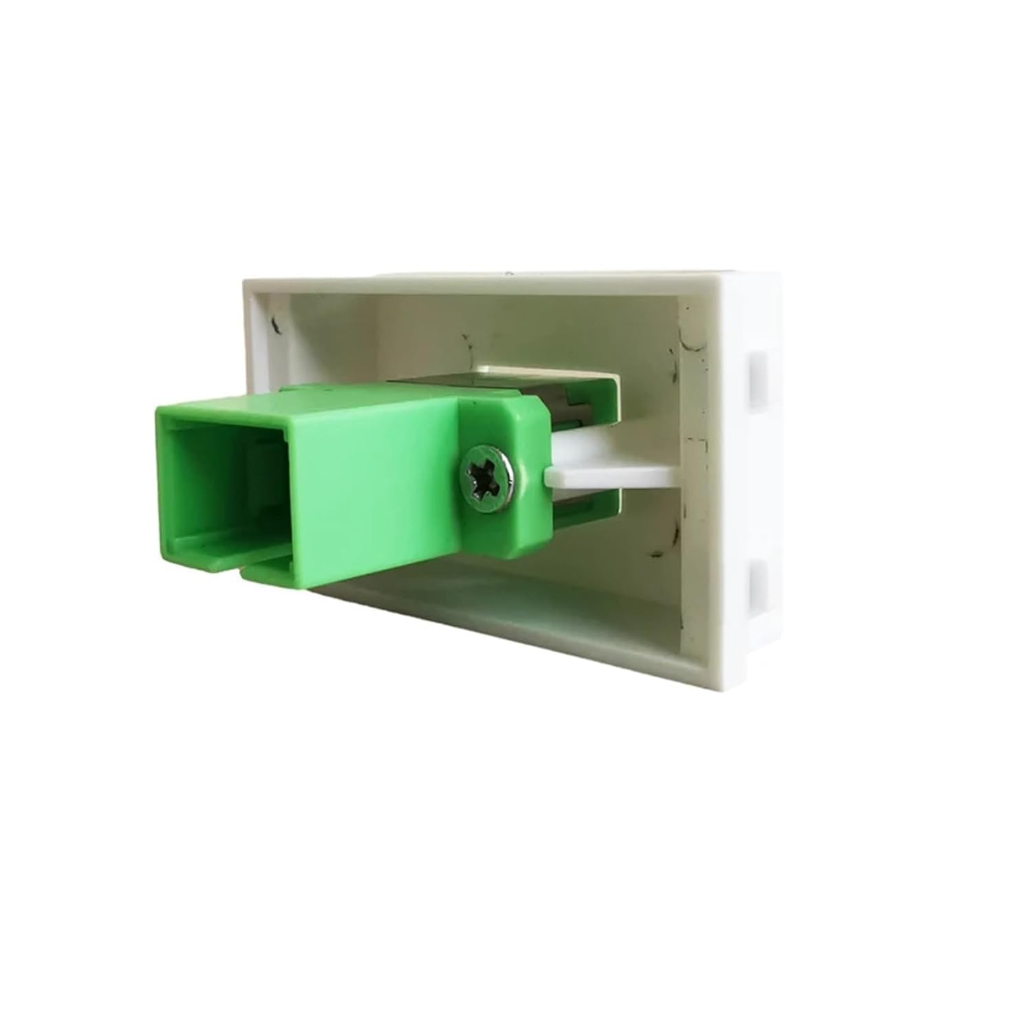 SC Fiber Optic Straight-Through Socket 23x36 mm SC-SC UPC Single-Mode Modular Connector(SC-UPC)