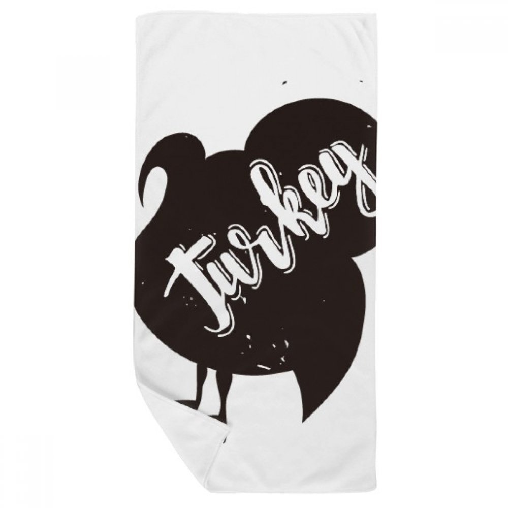 Serviette de bain faune de Turquie 35x70 cm pour le sport