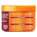 Cantu Coconut Curling Cream with Shea Butter for Natural Hair, 12 oz (Packaging May Vary)