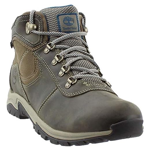 Timberland womens Mt. Maddsen Mid Lthr Wp Hiking Boot, Medium Grey, 8.5 US