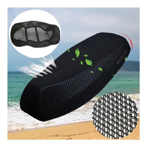Funda de asiento motocicleta transpirable y aislante 6