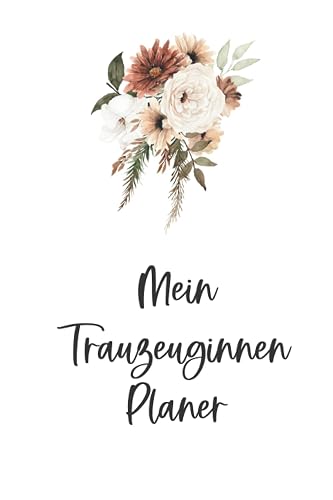 Planer für Trauzeuginnen - Boho mit vielen Notizseiten und Ideen