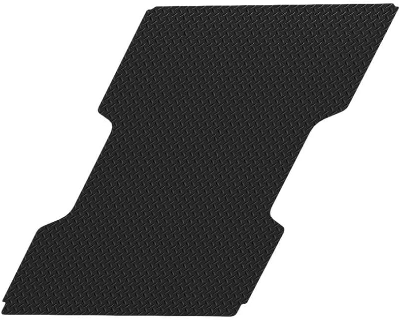Rubber Truck Bed Mat Liner - Compatible with 2016-2024 Nissan Titan/Titan XD 6.5 Ft (78") Bed Models with Titan Boxes, Diamond Plate Heavy-Duty Anti-Slip Black Drop-in Liner