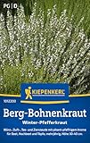 Kiepenkerl Berg-Bohnenkrautsamen Winter-Pfefferkraut 1012200 - Mehrjährige Kräutersamen - Höhe 30-40 cm - Inhalt für 80 Pflanzen - Samen Kräuter - Saatgut