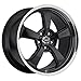 Mickey Thompson Street Comp SC-5 Black Wheel with Machined Lip (17x9"/5x4.5")