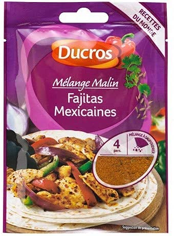 Ducros – Especias Fajitas Mexicanas 20 g – Lote de 3 – Mejor oferta