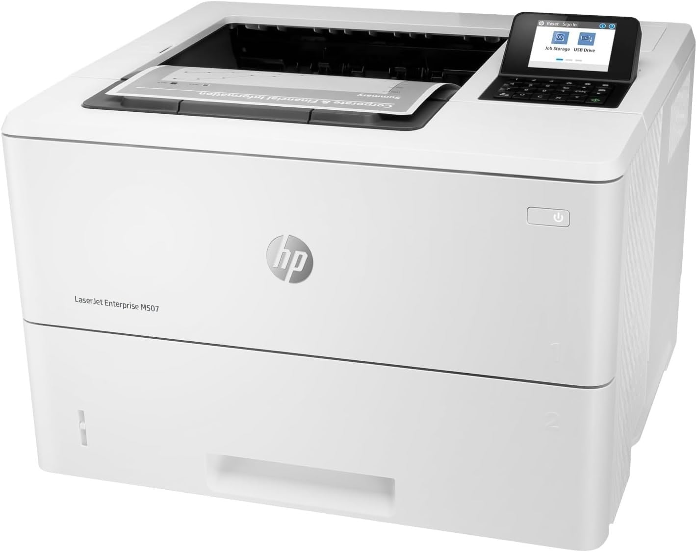 HP LaserJet Enterprise M507dn Imprimante Monofonction A4 Noir et Blanc Recto Verso Automatique 50 ppm USB Gigabit Ethernet