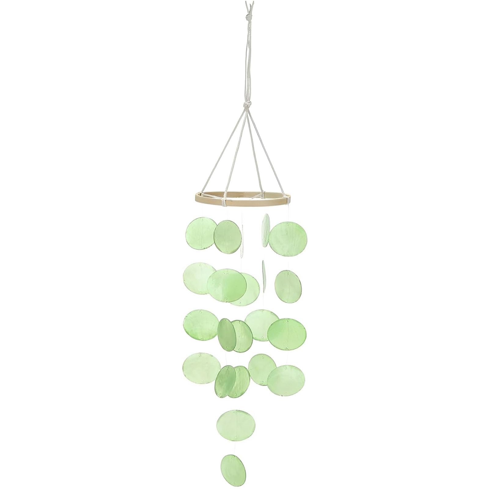Wind Chimes for Garden, Boho Decor, Outdoor and Indoor Wind Chimes UK, Bamboo Garden Decor, Wooden for Garden, 60 by 15 cm Dimensions