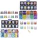 Blade Car Fuses Assortment Kit 220PCS –Standard & Mini (2A/3A/5A/7.5A/10A/15A/20A/25A/30A/35A) ATO/APR / ATC Fuse Car Kit Assorted Auto Truck Boat Truck SUV Automotive Replacement Fuses Puller