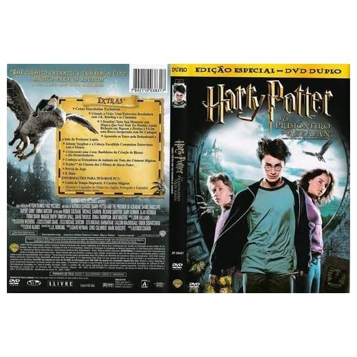 Harry Potter e O Prisioneiro De Azkaban duplo dvd