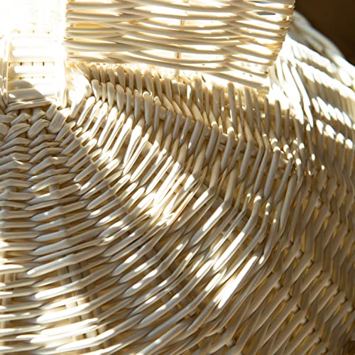 PLATAN ROOM Cestino in vimini con orecchie cestino...