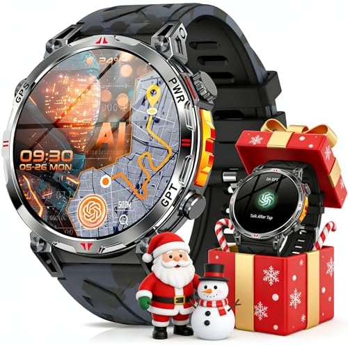 Reloj inteligente militar con GPS/Brújula, reloj inteligente con ...