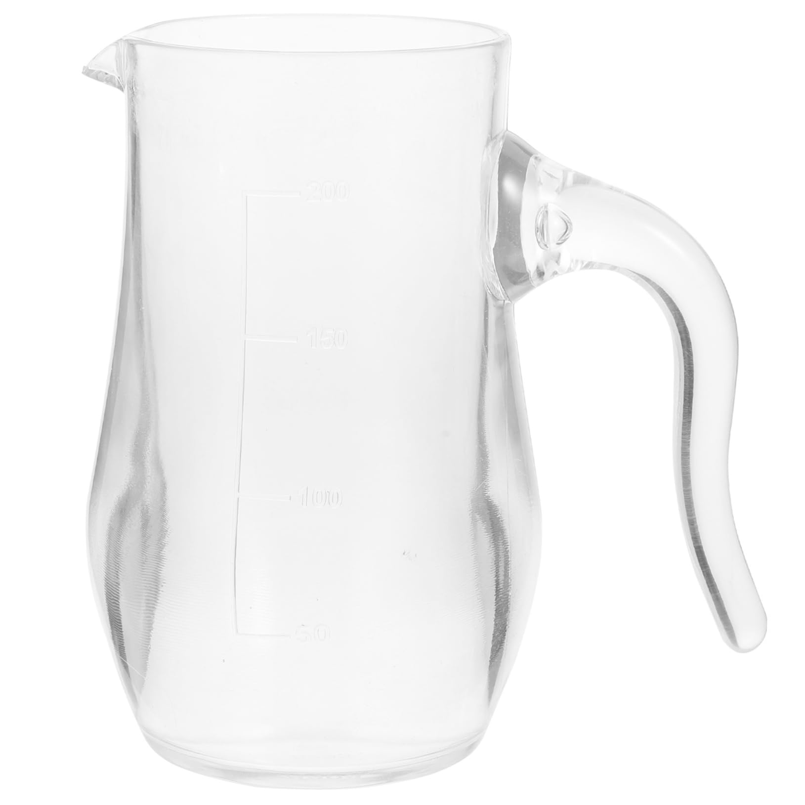 Cabilock Acrylic Red Wine Dispenser Handle 200ml Capacity Decanter Flavor Enhancer Elegant Pitcher