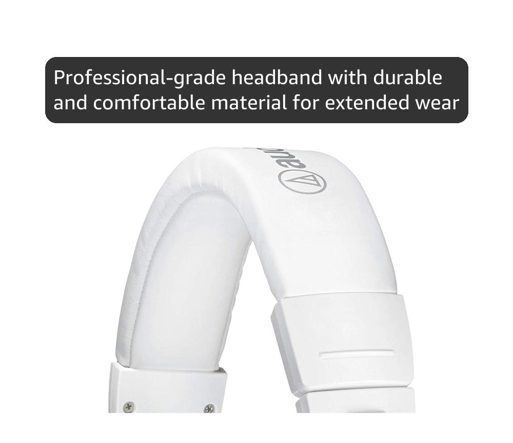 Amazon.com: Audio-Technica ATH-M50X Headphones, White : Audio