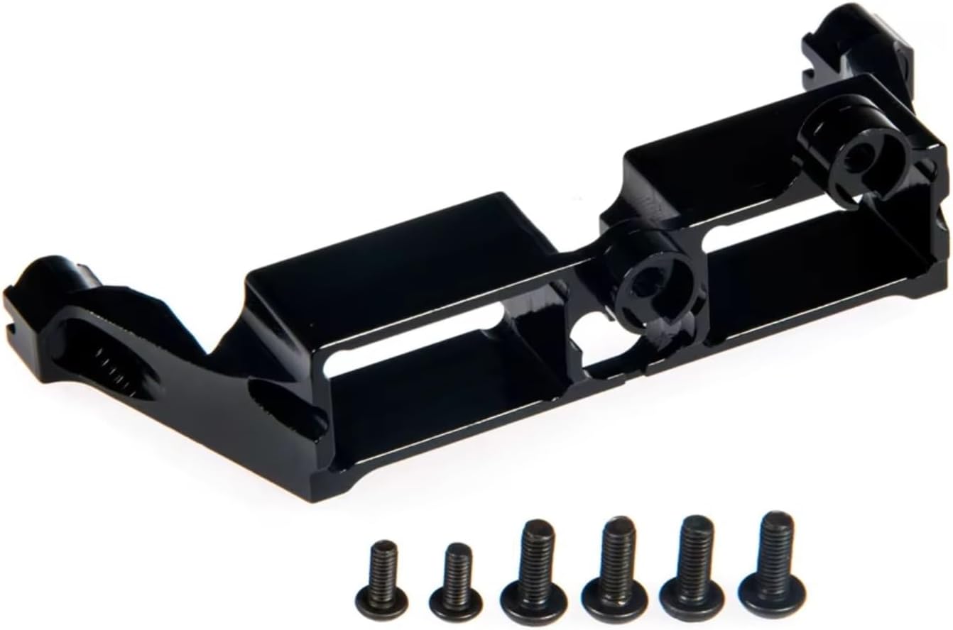 RC部品 For TRX-4 1/10 アルミ合金製デファレンシャルロックブラケット ステアリングギア サーボマウント RCクローラ