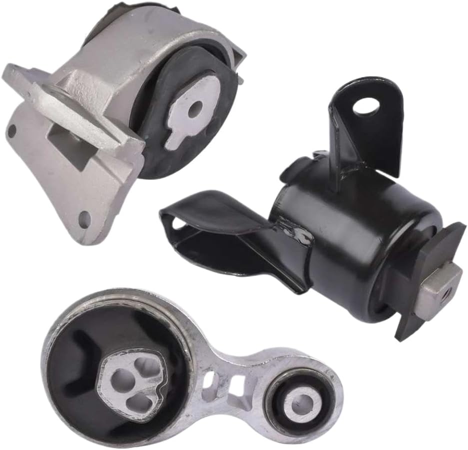 Engine Motor Mount and Transmission Mount Set of 3 Compatible with Fusion 2010 2011 2012 L4 2.5L A4431 A5556 A5740