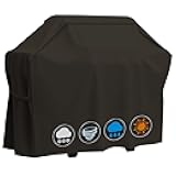 vchin 60 Inch Grill Cover, Fits for Weber Genesis, Char-Broil Nexgrill Brinkmann and More.Heavy Duty Waterproof Barbecue Grill Cover