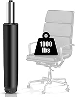 OMYOFFICE Heavy Duty 5.5 Inch Office Chair Gas Lift Cylinder Replacement - Universal Fit, 1000 Lbs Capacity, Class 4 Piston (Black)