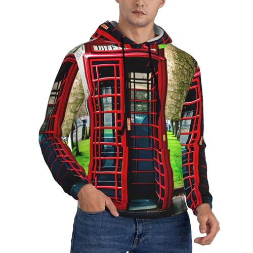 Sweat à capuche cabine britannique homme idéal pour un look décontracté