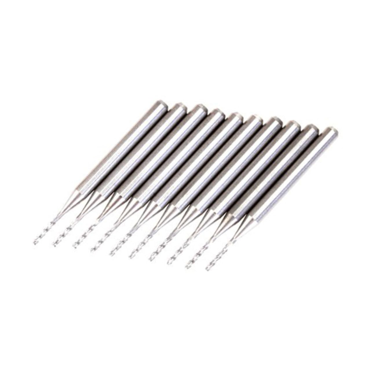 OSALADI 2pezzi Punta Da Trapano Carbide Alloy Per Pcb e Lavorazioni Elettroniche Resistente e Durevole Adatta Per Cnc