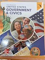 United States Government & Civics Teacher Edition, Florida Edition, McGraw Hill 1266653600 Book Cover