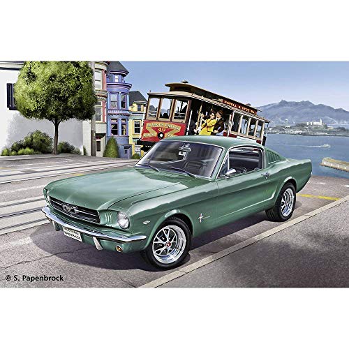 Revell Alemania Ford Mustang 2+2 Fastback 1965 1:25 miniatura 4