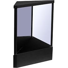 Professional Non-Reversing Mirror - High-Precision Tinted Lens, Calibration-Free ABS Frame, 7.48"x9.06" Mirror for Beauty/Medical Pros & Daily Self-Care Black L