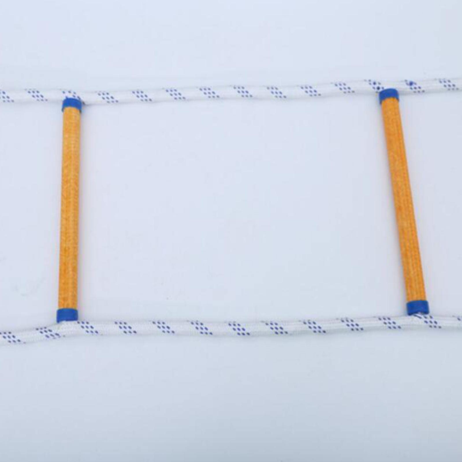Escalera de Emergencia Portátil y Fuerte Cuerda de Nylon Resistente a Temperaturas Fácil Instalación y Reutilización Adecuada para Niños