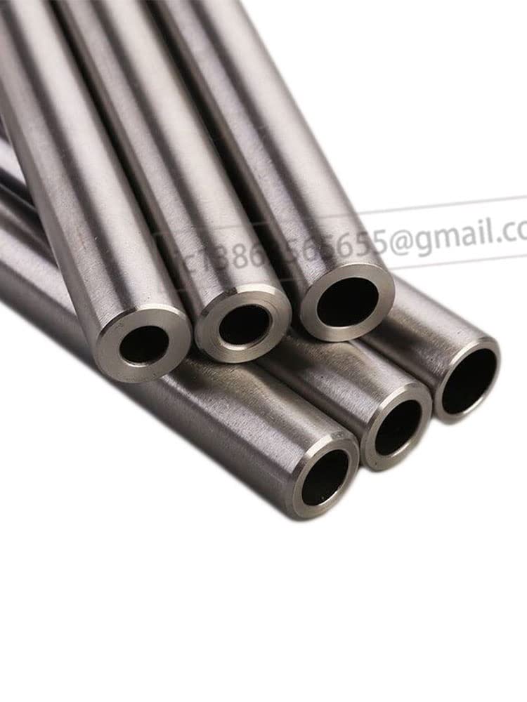 Tubo De Acero Inoxidable 304 - 14 Mm Exterior, 10 Mm Interior, 10 Cm Largo, Para Manualidades Y Proyectos