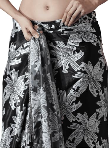 Sari chinnon imprimé fluide au drapé unique et blouse moderne collection femmes 13007