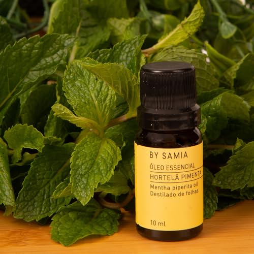 By Samia Óleo Essencial De Hortelã Pimenta 10 Ml Multicor