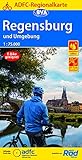  ADFC-Regionalkarte Regensburg und Umgebung, 1:75.000, mit Tagestourenvorschlägen, reiß- und wetterfest, E-Bike-geeignet, GPS-Tracks Download (ADFC-Regionalkarte 1:75000)