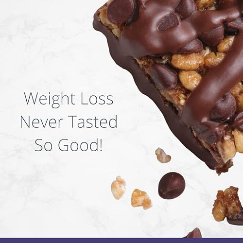 Miniatura 15 de HMR Bar, Barra de proteína de avena helada Snack nutritivo para apoyar el mantenimiento del peso Postre bajo en calorías 0.35 oz de proteína