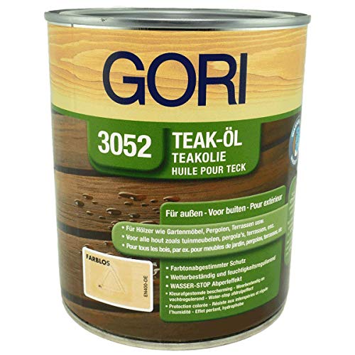 Preisvergleich Produktbild Gori Teak Öl Farblos 750ml 3052