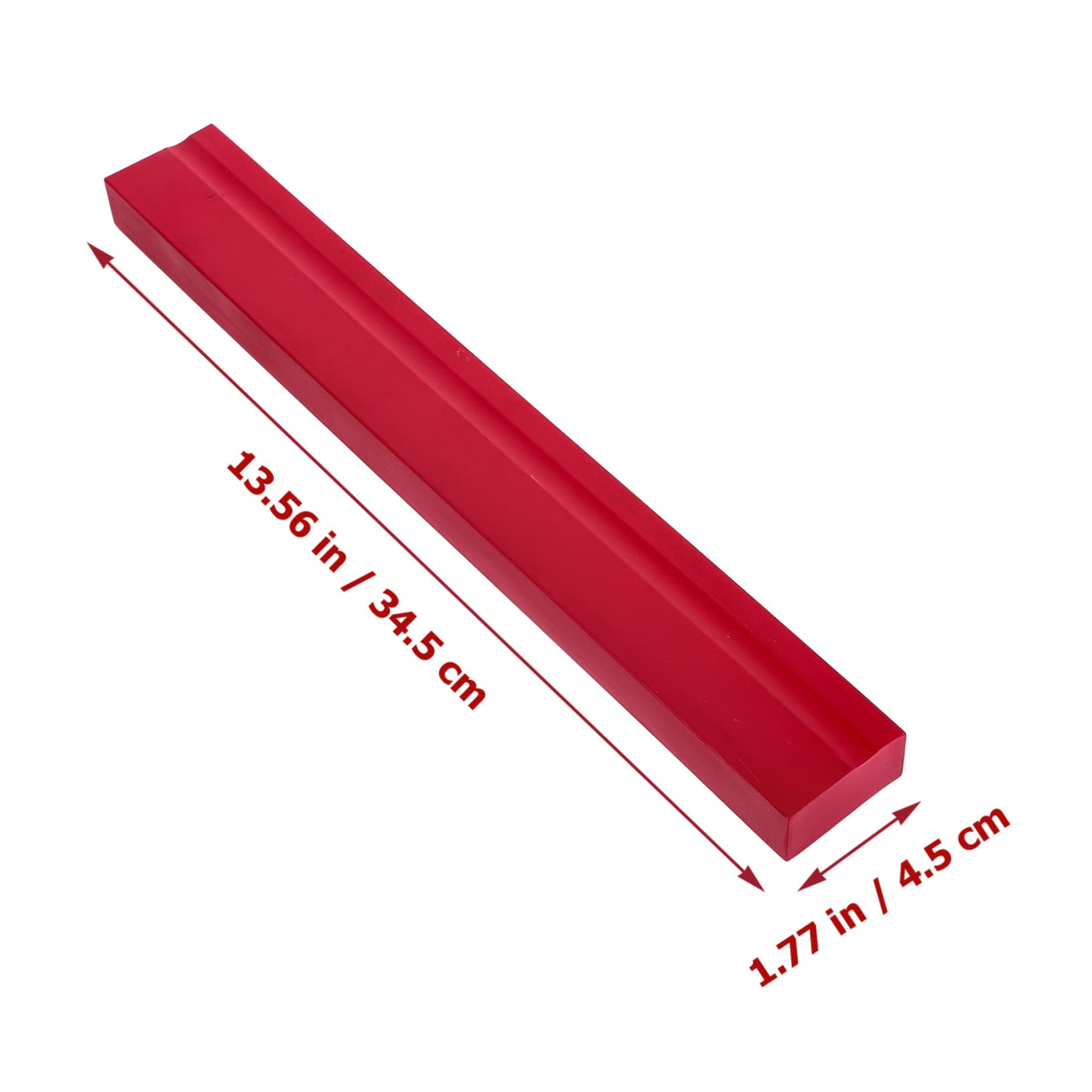 HOMSFOU Long Carving Rubber Block for Stamp Making Smooth Surface Crafting Material with Rounded Corners for DIY Decoration and Easy Carving