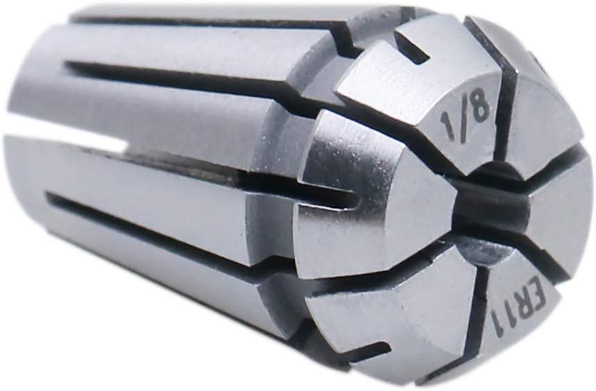 Accusize Industrial Tools 7 Pc Er-11 Collet Set, Range from 1/32'' to 1/4'', 0223-0735