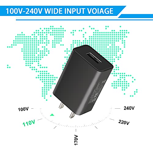 Wall Charger For Verizon Mifi 7730L 8800L Jetpack - Ul Listed Mifi 7730L 8800L Jetpack 4G Lte Mobile Hotspot Usb Rapid Charger With 5Ft Usb C Charging Cable Adapter Power Supply Cord #TOP3