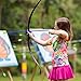 20 Pieces Replacement Suction Cup Arrows, 16.5 Inch Kids Archery Replacement Arrows with Rubber Tip, Suitable for Boys Girls, Blue