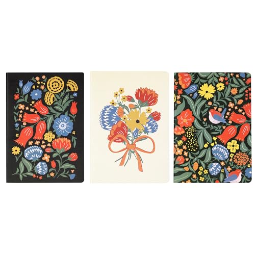 Carnets lignés souples noirs Wanderlust, parfaits compagnons de bureau pour vos notes de réunion