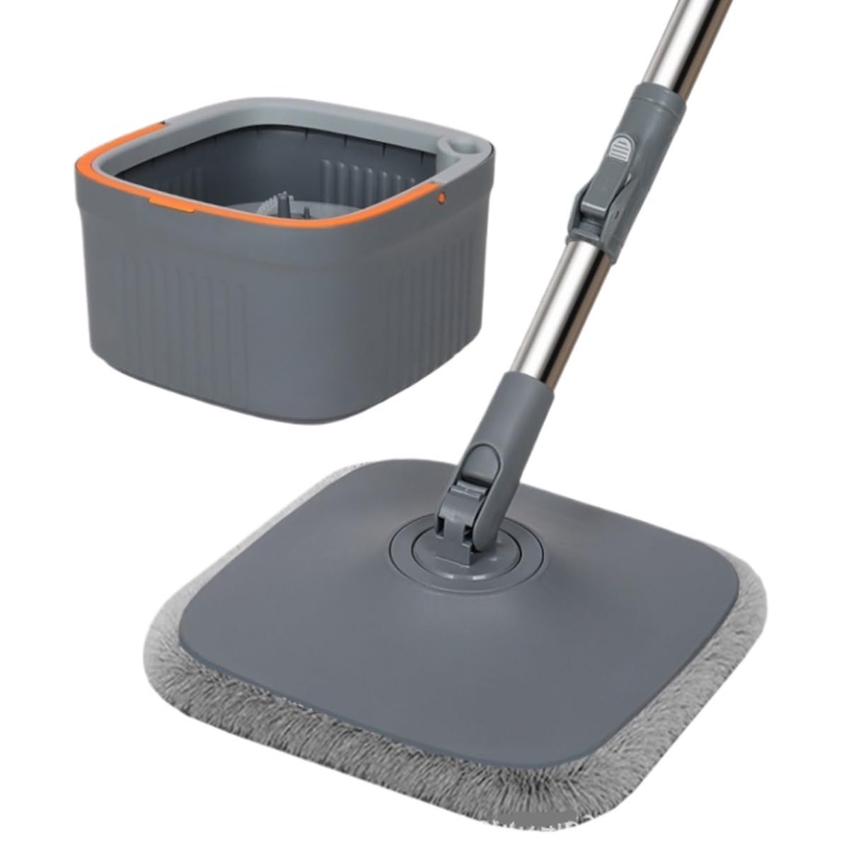Wischmop Haushalt Hände Frei Faul Rotierenden Flachen Mopp Nass Und Trocken Dual-Use Schmutzig Mopp Eimer Set Wischer Boden