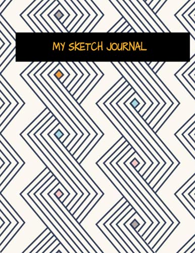 My Sketch/Graph Book Journal - Notebook/Large Journal with Blank Paper and Graph Paper - Drawing, Doodling, Painting, Writing, School, Class and Home