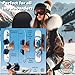 CRAFTED INGENUITY Finger Sliders Pro Premier Mini Snowboard Realistic Fun Finger Snowboarding Model Dead Sled mini Snowboard with Bindings for Fingerboard Tricks Gift for Snowboarder Decor