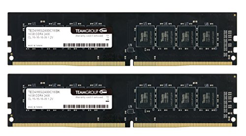 PC4-19200(DDR4-2400) 16GB 2枚セット(32G) Amazon | Team DDR4 デスクトップ用 PC4-19200 2400MHzシリーズ