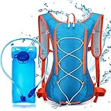 【Mochila impermeable de doble capa】Material de nailon de alta calidad, resistente al desgaste e impermeable. Equipado con decoración nocturna reflectante, más seguridad. La capa interna de la mochila tiene un diseño de doble capa, la capa externa puede almacenar sombreros, bocadillos, tarjetas, cuadernos, muestras y piedras, etc., y la capa interna puede almacenar bolsas de agua. Se incluye un bolsillo de malla con gancho adicional para guardar fácilmente impermeables, cascos y má