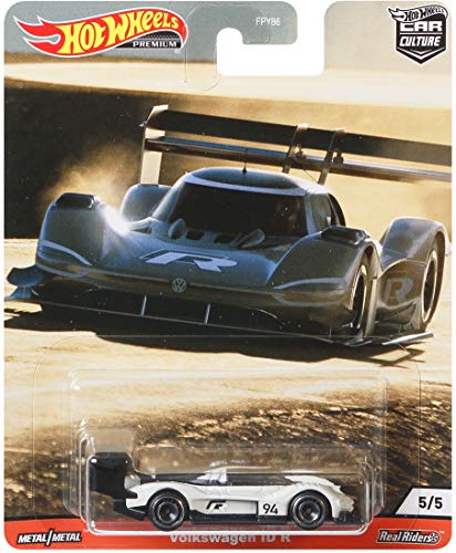 Auto de juguete Hot Wheels Volkswagen Id R 1:64 miniatura 4
