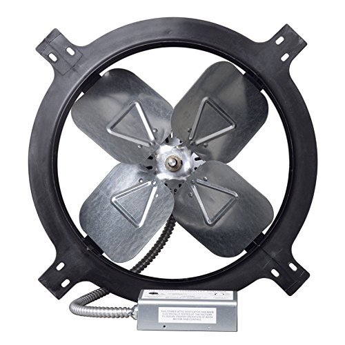 Amazon.com: Air Vent 18-in Dia Electric Gable Vent Fan 1620 CFM for Attics  up to 2300 sq ft : Tools u0026 Home Improvement