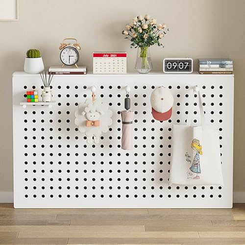 Ocultar tuberías de calefacción con mueble radiador de PVC moderno
